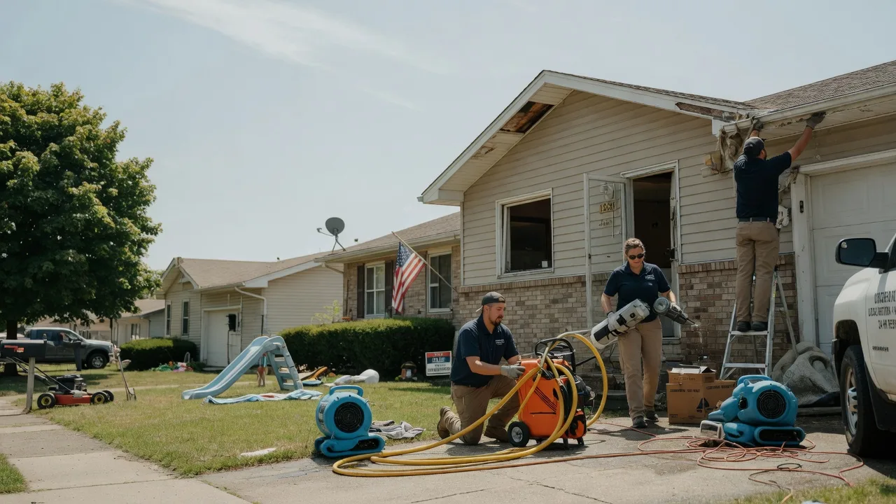 Water Damage Restoration in Virginia, IL near me